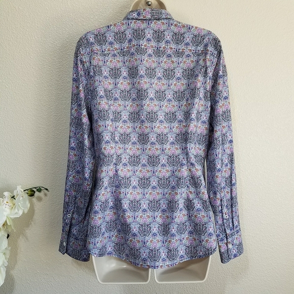 J. Crew Liberty Club Nouveau Floral Button Down Shirt - Picture 4 of 10